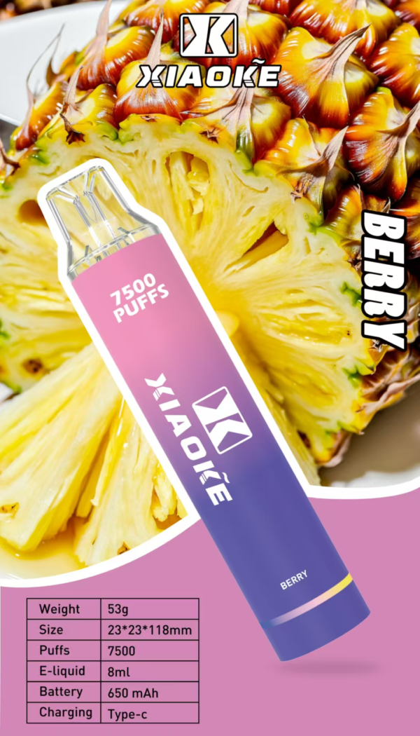 【XIAOKE梟客 抛棄式7500口 】✨滿7隻送一隻✨可充電🔋 限時活動